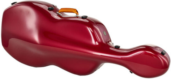 Alpha Carbon Cello Case MR Rouge métallique