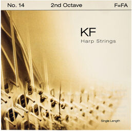 KF 2nd F Harp String No.14