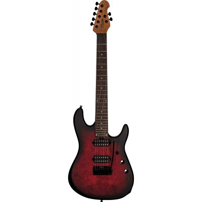 Jason Richardson Dark Scarlet Burst Satin 7 Cordes