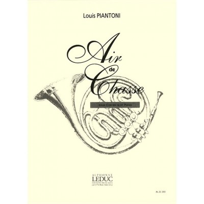 Air De Chasse Cor Et Piano