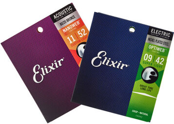 Elixir Acoustic/E-Guitar Bundle