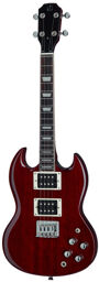 Pioneer Tenor E-Ukulele Cherry Cherry Red