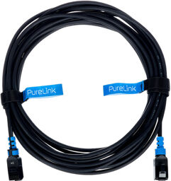 FI-PC100-050 Cat.6a Cable 5.0m Black