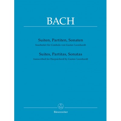 J.S. - Suites, Pitas, Sonatas - Transcribed For Hsichord (Gustav Leonhardt)