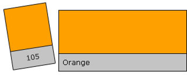 Filter Roll 105 Orange Orange