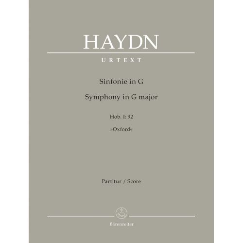 Haydn Joseph - Symphony In G Major Hob. I:92
