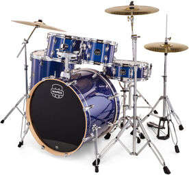 Venus 5045 Drum Set Bundle VI Blue Sky Sparkle