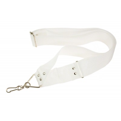 STRNY1-wh - Sangle Epaule 1 Crochet - Blanc