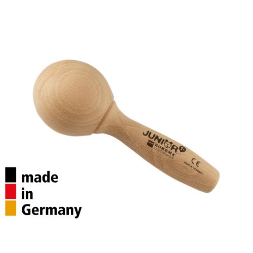 Mini Maracas Hêtre 13CM - Finition Naturelle - 1+