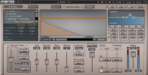 IR1 Convolution Reverb