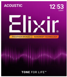 Elixir Nanoweb Light Phosphor Bronze