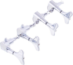 Parts Bass Tuners Set Chrome Chromé