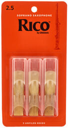 Rico Soprano 2.5 - 3-Pack
