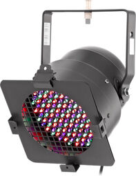 LED PAR 56 black 151 LEDs RGB Noir mat