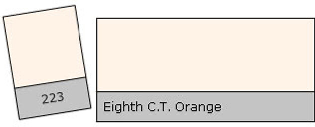Filter Roll 223 8th C.T.Orange Eighth C