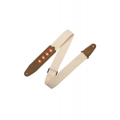 Coton avec 4 Portes Médiators, 5cm - Natural/Naturel