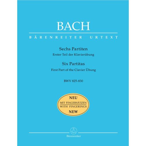 Bach J.S - Six Partitas BWV 825-830 - Piano