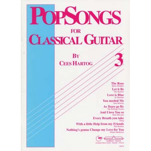 Hartog C. - Pop Songs Vol.3 - Guitar