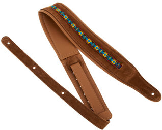 SPG30 Matchu Picchu Strap Camel avec design broderies Incas