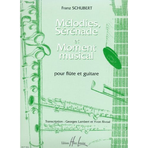 Schubert - Mélodies, Sérénade, Moment... - Flûte Et Guitare