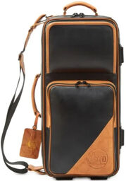 4EHLK Elite Double Trp Fiberg. Noir avec accents marron clair