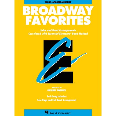 Essential Elements Broadway Favorites (Piano Acc)