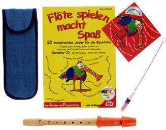 Soprano Recorder Set Orange