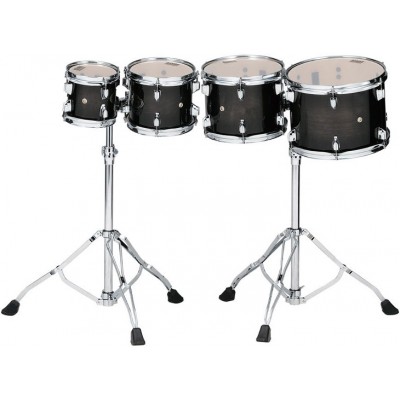 Set Tom De Concert HIGH-pitched Transparent Black Burst