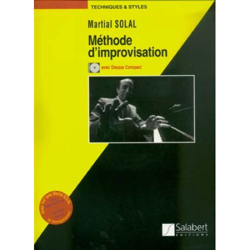 Solal Martial - Methode D'improvisation Jazz Clavier Avec CD