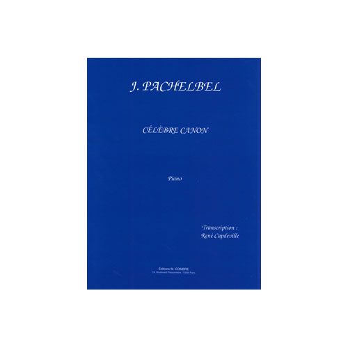 Pachelbel - Célèbre Canon - Piano