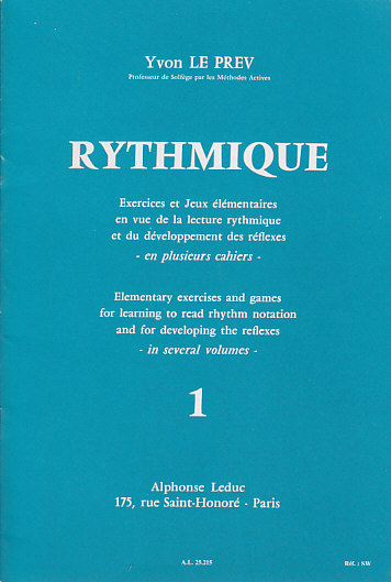 LE PREV YVON - RYTHMIQUE VOL.1