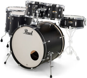 Decade M. 6pcs Shell Pack S.BK Satin Slate Black