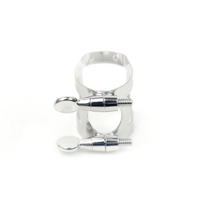 Ligature Sax Soprano Plaque Nickel