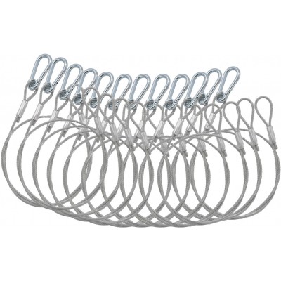 Pack De 12 Elingues De Sécurité 3 mm 75 cm