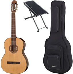 Classic Guitar S 4/4 Bundle Noir
