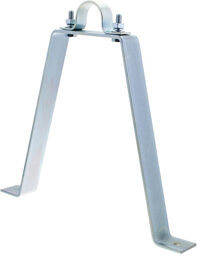 T33300 Pipe Wall Bracket 300mm