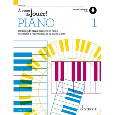 Heumann Hans Gunter - A Vous De Jouer! Piano Vol 1 - Methode