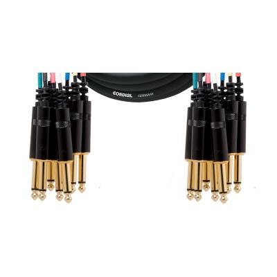 Multipaire 8 Jack Mono/8 Jack Mono 3 M