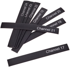 Shrinktube Set 17-24 Noir