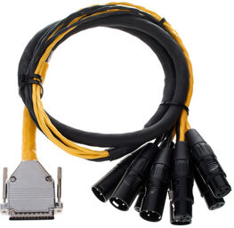 DB25 - XLR M+F AES/EBU 4