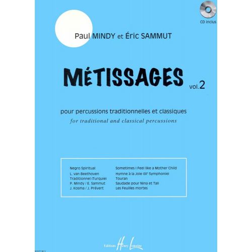 Mindy/sammut - Métissages Vol.2 - Percussion