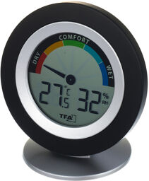 Cosy Thermo-Hygrometer BK Noir