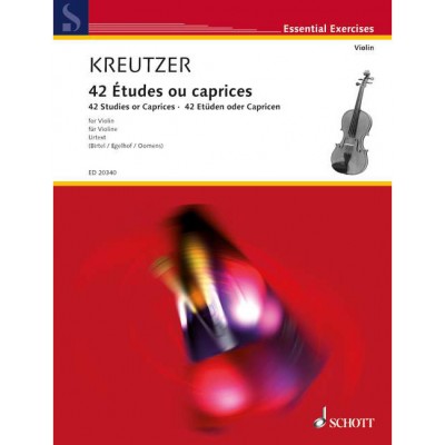 Kreutzer - 42 Studies Or Caprices - Violon