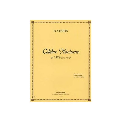 Chopin - Nocturne En Mi B Op. 9 No. 2 - Violon et Piano