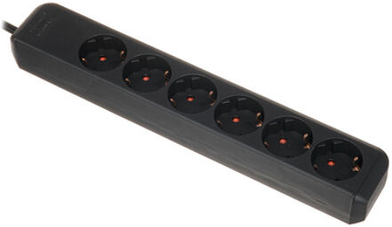 Eco-L 6 Way Split 1,5m BK