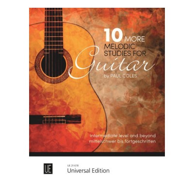 Coles - 10 More Melodic Studies - Guitare