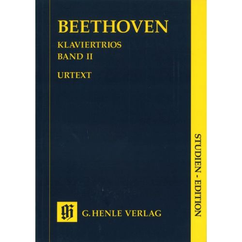 Beethoven L.V. - Piano Trios, Volume Ii