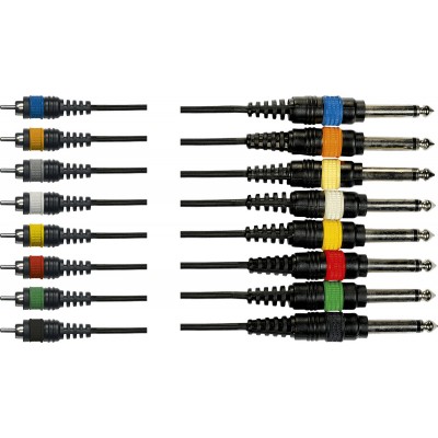 Octopaire 8 RCA 8 Jack Mono 5 M