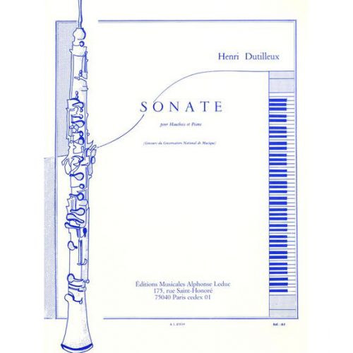 Dutilleux H. - Sonate - Hautbois et Piano