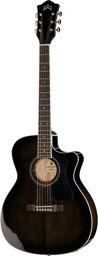OM-260CE Fl. Mah. Trans Bl. B. Trans Black Burst